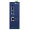 2 x Port 10GBASE-X SFP+ + 1 x Port 10GBASE-T Industrial  Managed Media Converter