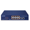 8 x GbE PoE 802.3at + 2 x GbE Unmanaged PoE Switch