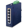 4 x GbE 802.3at + 1 x GbE Reliable Compact Industrial PoE Switch
