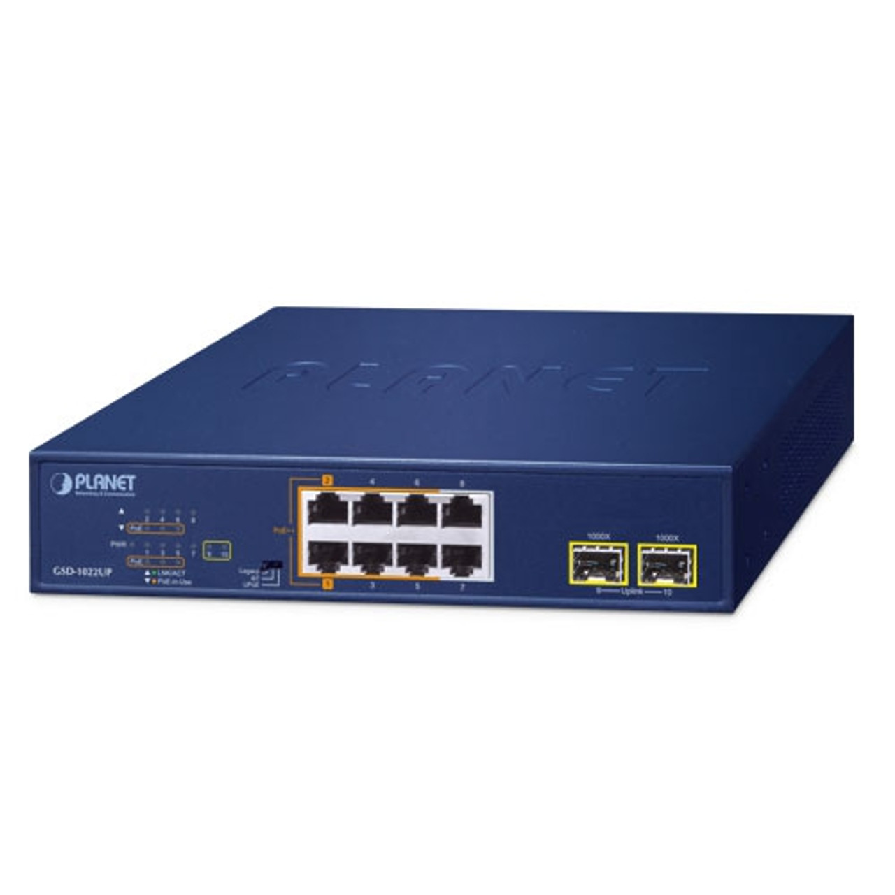 4 Port In-Wall Gigabit PoE Extender with IEEE 802.3bt Uplink Power