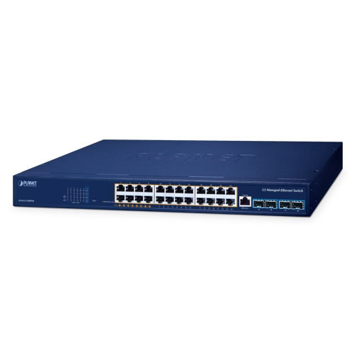 8 x GbE PoE 802.3bt + 16 x GbE PoE 802.3at + 4 x 10G SFP+ L3 Managed PoE Switch 8 x GbE PoE 802.3bt + 16 x GbE PoE 802.3at + 4 x 10G SFP+ L3 Managed PoE Switch