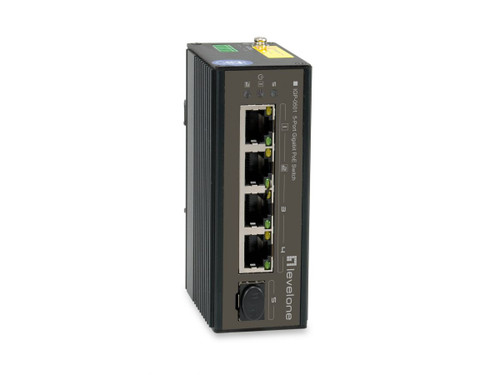 4 x GbE PoE 30W + SFP Unmanaged Industrial PoE Switch 4 x GbE PoE 30W + SFP Unmanaged Industrial PoE Switch