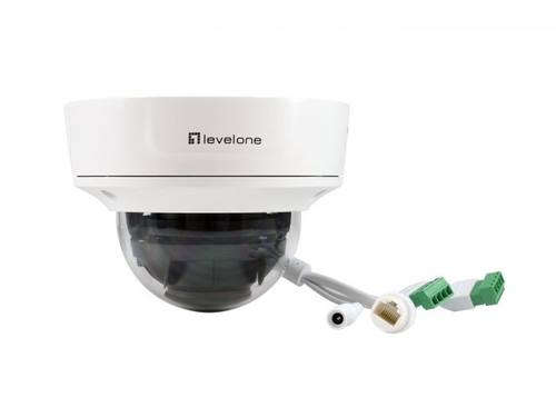 GEMINI Zoom IP Camera, 8-MP,  H.265, 802.3af, 4.3x Optical Zoom, IR 40 meter, IP67, TWO-WAY AUDIO