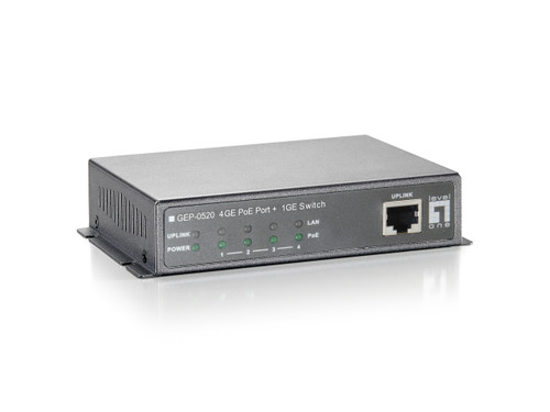 4GE PoE + 1GE Switch