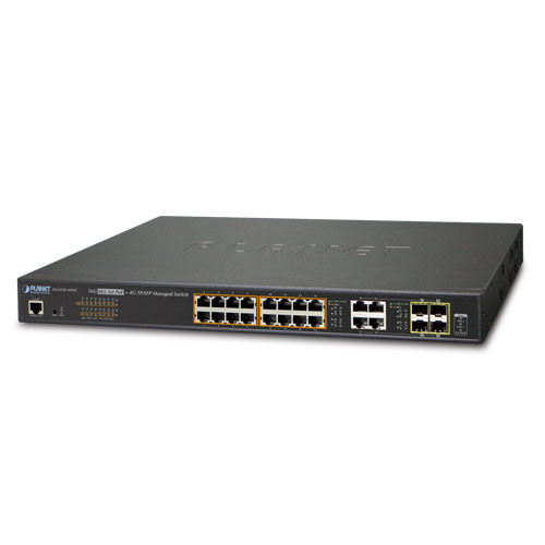 16GE PoE + 4GE SFP Combo L2 Managed PoE Switch 16GE PoE + 4GE SFP Combo L2 Managed PoE Switch