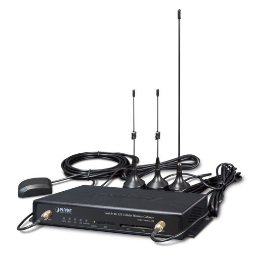 Vehicle 4G LTE Cellular Wireless Gateway with 5-Port 10/100TX