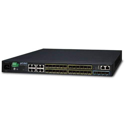 16 SFP + 8 GE/SFP Combo + 4-Port 10G SFP+ Stackable L3 Managed Switch 16 SFP + 8 GE/SFP Combo + 4-Port 10G SFP+ Stackable L3 Managed Switch