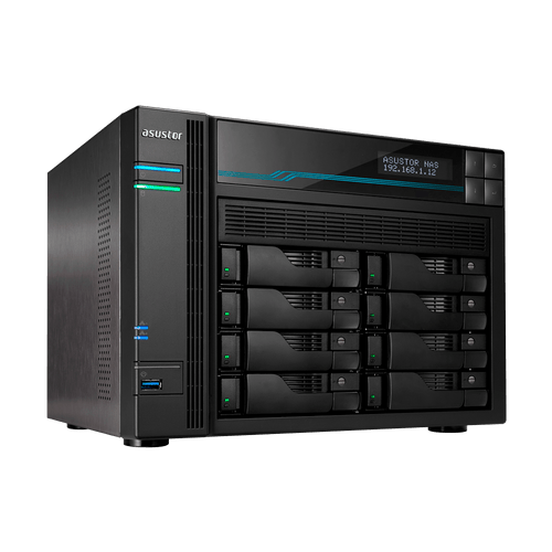 8-Bay Dual 10GbE Enterprise Network Attached Storage 8-Bay Dual 10GbE Enterprise Network Attached Storage
