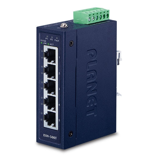 5 x 10/100TX Compact Industrial Switch 5 x 10/100TX Compact Industrial Switch