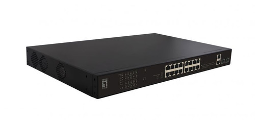 16 x FE PoE + 2 x GbE + 2 x SFP Unmanaged PoE Switch 16 x FE PoE + 2 x GbE + 2 x SFP Unmanaged PoE Switch