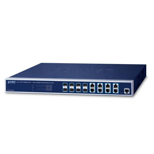 8 x 10GBase-T + 8 x 10GBase-X SFP+ L3 Managed Switch 8 x 10GBase-T + 8 x 10GBase-X SFP+ L3 Managed Switch