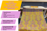 Weaving classes - beginners and Intermediate
