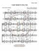 I Can't Begin To Tell You 3 (TTBB) (arr. Duane Enders)-Download-UNPUB