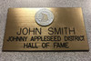 Hall of Fame Name Badge (3.5" x 2")