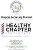 Chapter Secretary Manual - Download