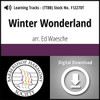 Winter Wonderland (TTBB) (arr. Waesche) - Digital Learning Tracks - for 7629