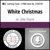 White Christmas (TTBB/SATB) (arr. Sharon) - Digital Learning Tracks - for 212036 & 212038