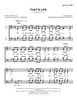 That's Life (SATB) (arr. BHS)