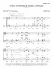 When Christmas Comes Around (SATB) (arr. Scott) - Download