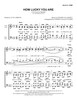 How Lucky You Are (SATB) (arr. McAlexander)