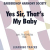 Yes Sir, That's My Baby (Ymih) (TTBB) (arr. Hicks) - Digital Learning Tracks for 6402