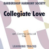 Collegiate Love (TTBB) (arr. Driscoll) - Digital Learning Tracks for 7271