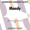 Mandy (TTBB) (arr. Driscoll) - Digital Learning Tracks for 7109