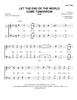 Let The End Of The World Come Tomorrow (TTBB) (arr. Perry) - Download