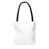 Barbershop Elements White Tote Bag