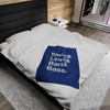 Dark Blue TLBB Velveteen Plush Blanket