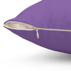 Light Purple Unity through Harmony Polyester Square Pillow