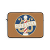 Light Brown Laptop Sleeve with SPEBSQSA Logo