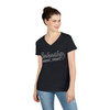 Women's V-Neck Barbershop Harmony "Uni" T-Shirt- Multiple Colors