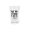 2024 Midwinter NYC Logo Pint Glass, 16oz