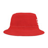 Red "Bari" Bucket Hat