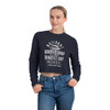 Women's Cropped National Barbershop Quartet Day Sweatshirt- Multiple Colors Available