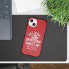 National Barbershop Quartet Day Slim Cases for iPhone and Samsung Galaxy- Red