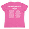 Women's 2024 Chorus Competitor Tee- Multiple Colors Available