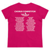 Women's 2024 Chorus Competitor Tee- Multiple Colors Available