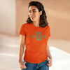 Women's Harmony University Scoop Neck Midweight Cotton Tee- Multiple Colors Available