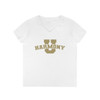 Women's V-Neck Harmony University T-Shirt- Multiple Colors Available