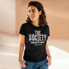 Women's The Society Scoop Neck Midweight Cotton Tee- Multiple Colors Available