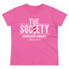 Women's The Society Scoop Neck Midweight Cotton Tee- Multiple Colors Available