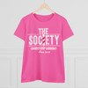 Women's The Society Scoop Neck Midweight Cotton Tee- Multiple Colors Available