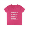 Women's V-Neck TLBB T-Shirt- Available in Multiple Colors