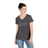 Women's V-Neck Barbershop Harmony "Uni" T-Shirt- Available in Multiple Colors