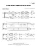 Your Heart Is As Black As Night (TTBB) (arr. Wessler)