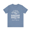 National Barbershop Quartet Day T-shirt - TENOR LEAD BARI BASS - Multiple Colors Available!