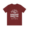 National Barbershop Quartet Day T-shirt - TENOR LEAD BARI BASS - Multiple Colors Available!