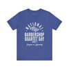 National Barbershop Quartet Day T-shirt - TENOR LEAD BARI BASS - Multiple Colors Available!